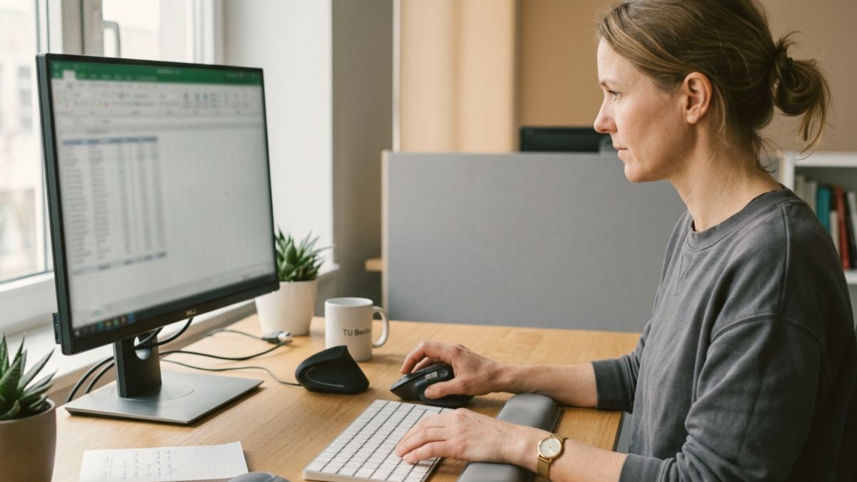 Karpaltunnelsyndrom im Büro: sinnvolle Hilfsmittel und Anpassungen